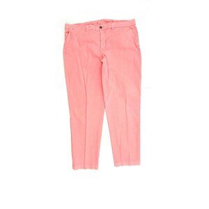 Gap Broken in Straight Leg Women's size 16 Neon‎ Orange Chino Pants